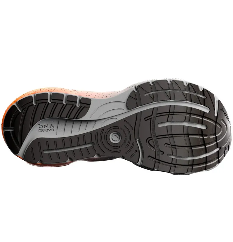 Brooks Men's Glycerin GTS 20 - Black/Classic Blue/Orange-5